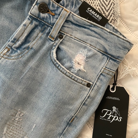 PRPS Camaro Mid Rise Skinny Jeans - 25 - Picture 6 of 6